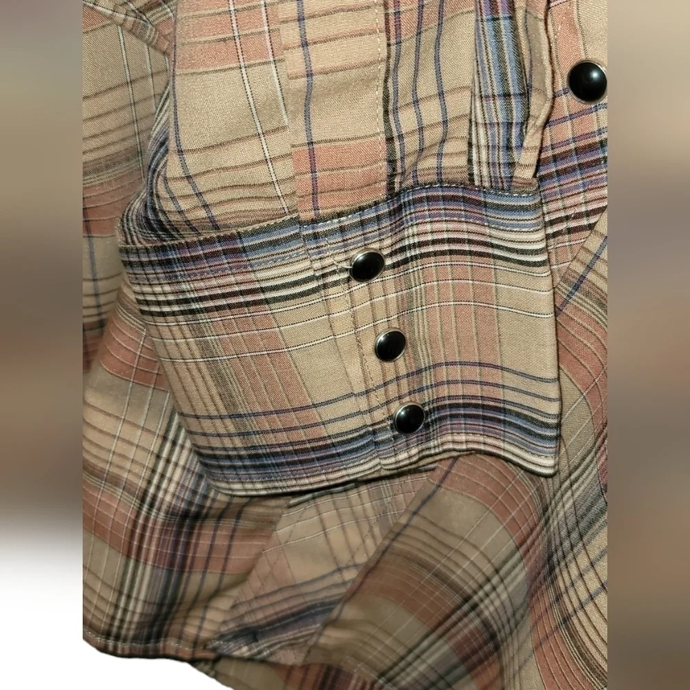 Roper Western Black Pearl Snap Button-down Shirt
